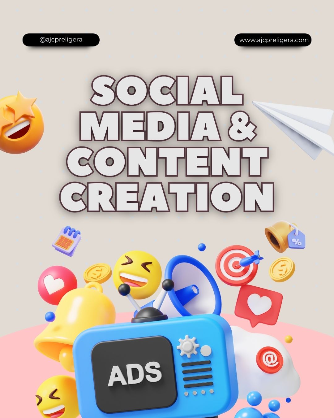 ajcpreligera social media & content creation service image
