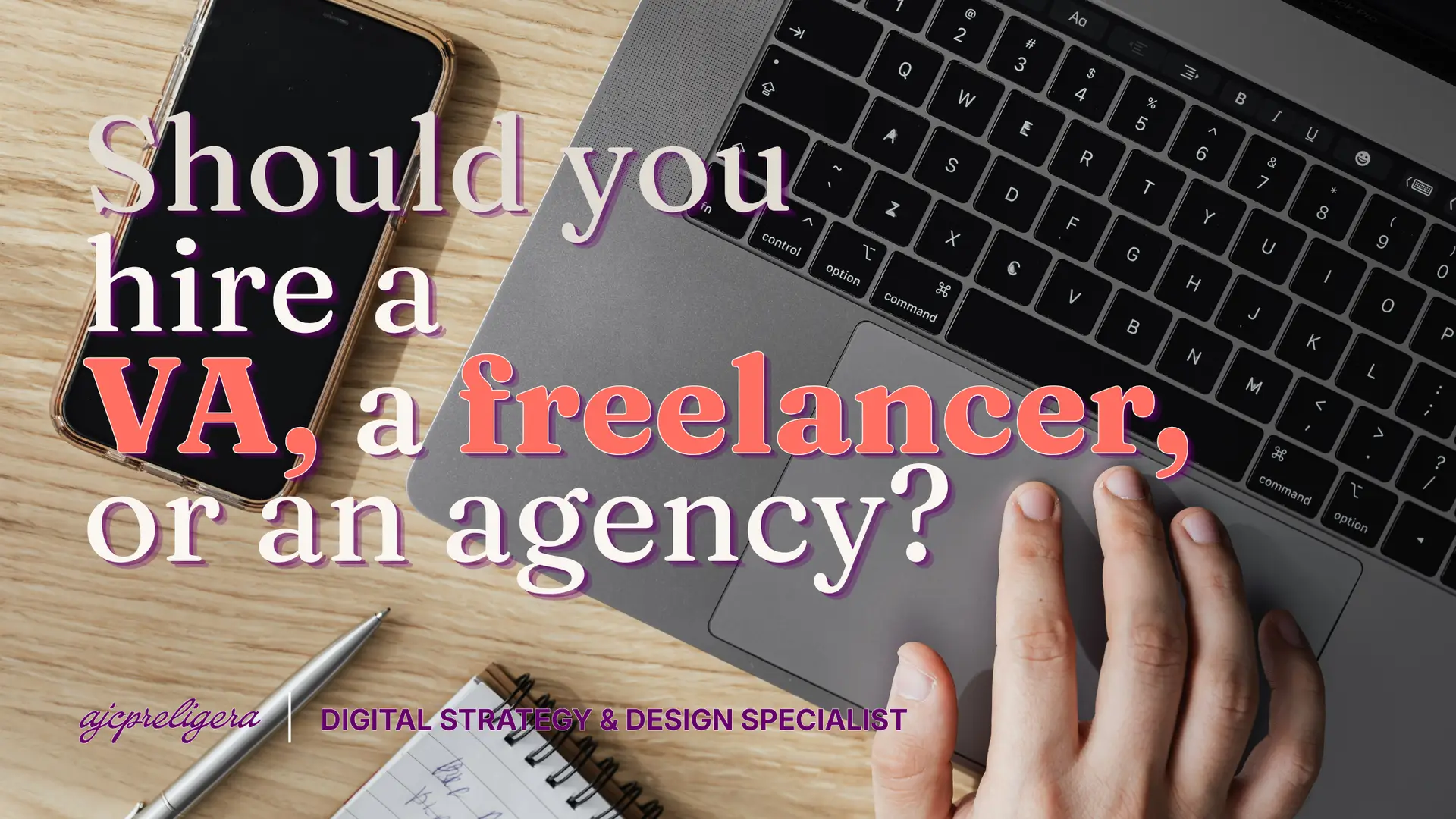 Should you hire a VA, a freelancer, or an agency?